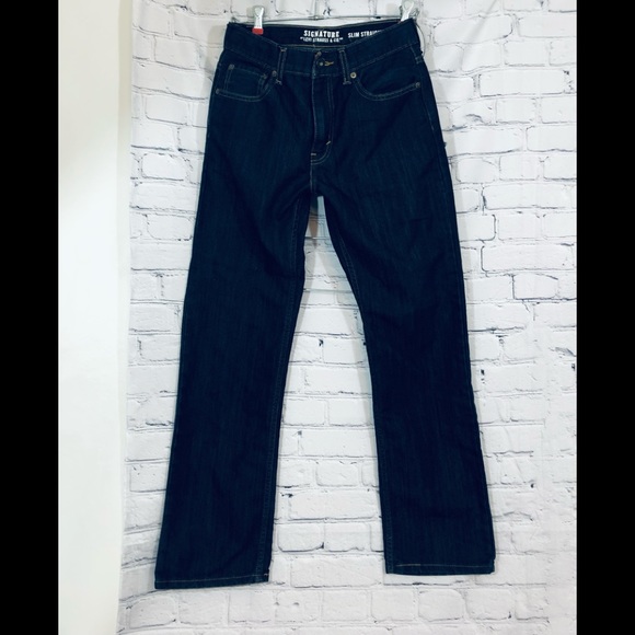 Levi Strauss & Co Signature Slim Straight 18 Reg - Picture 1 of 3
